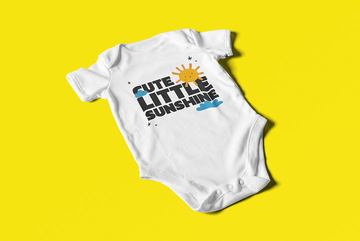 Little Sunshine - Baby Bodysuit Onesies for Boys and Girls product image (2)