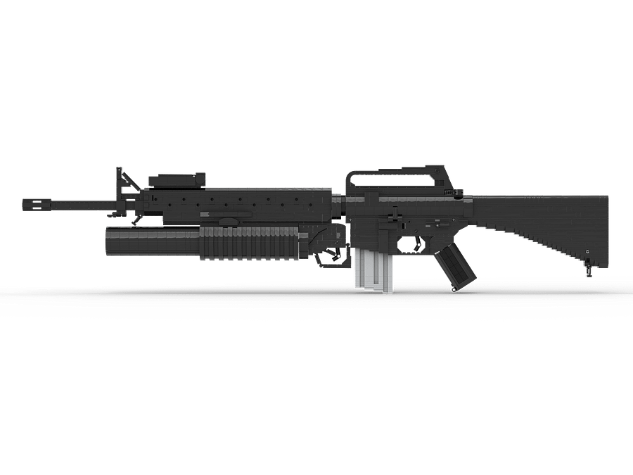 LEGO M16A1/M203 - LDD Instructions product image (5)