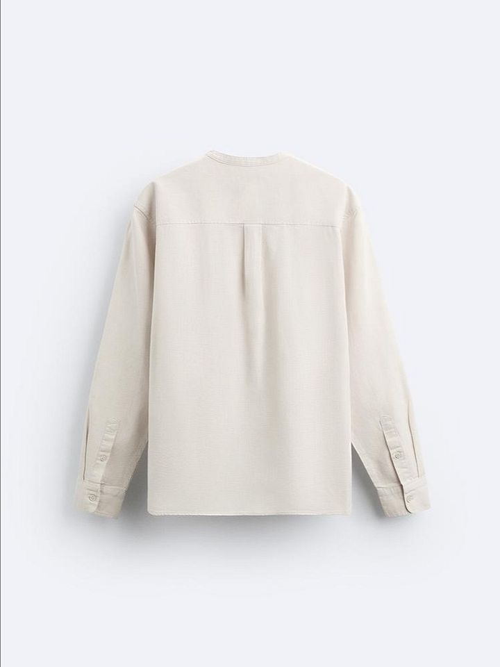 STAND-UP COLLAR SHIRT product image (2)