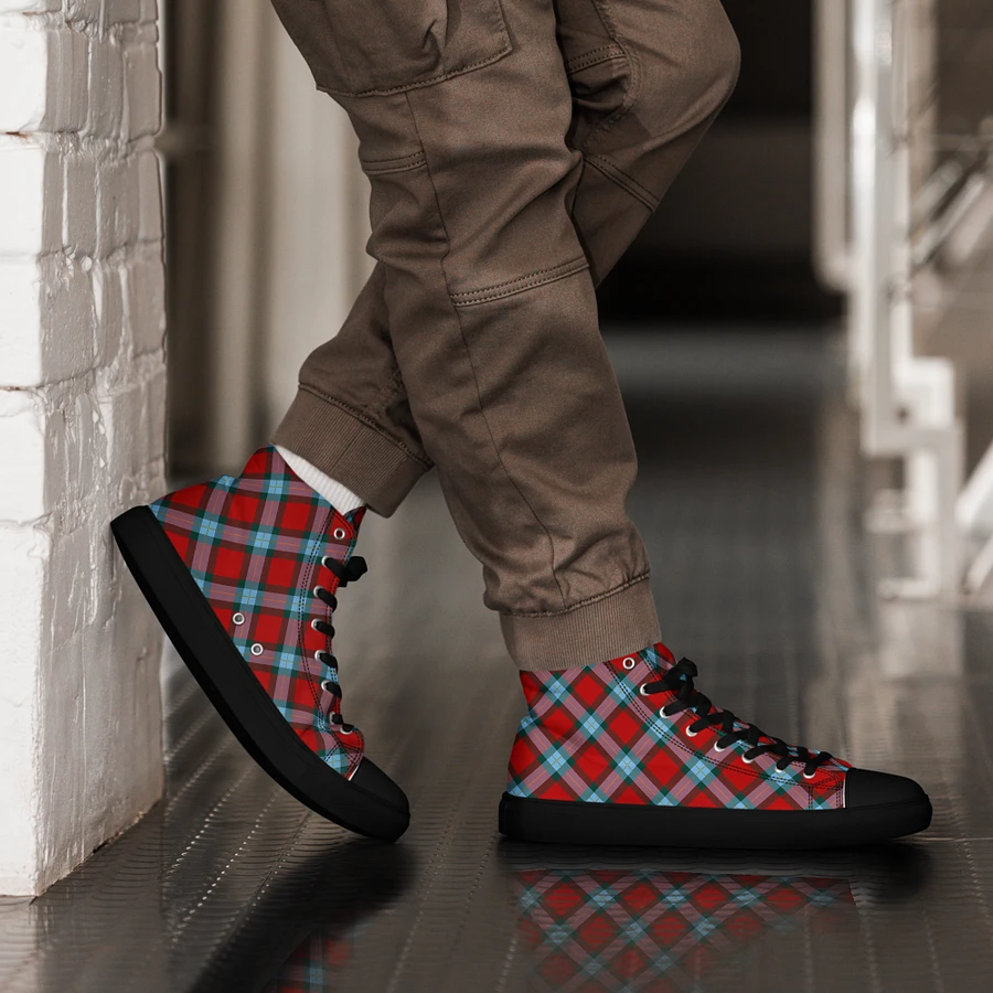 MacLaine Tartan Men's High Top Shoes product image (24)