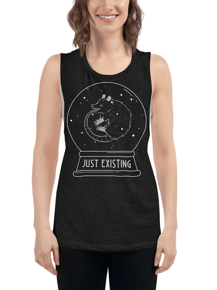 Just Existing flowy tank top product image (1)