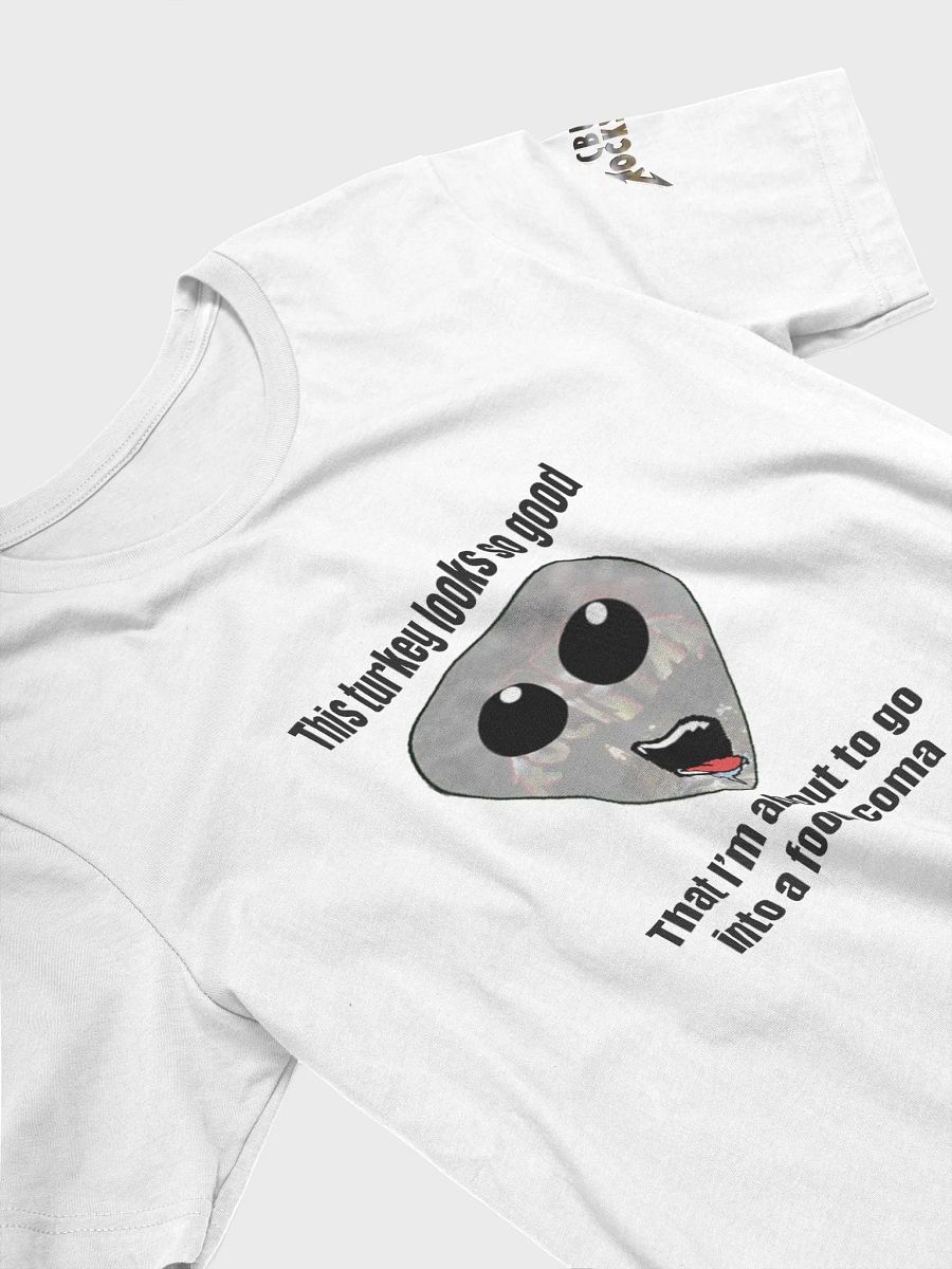 Food Coma - Black Text - T-Shirt product image (31)