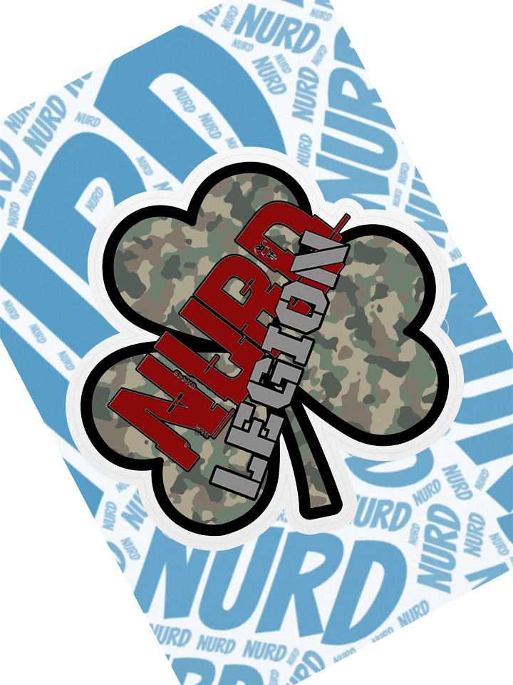 NurdLegion - Shamrock 2025 Kiss Cut Sticker product image (1)
