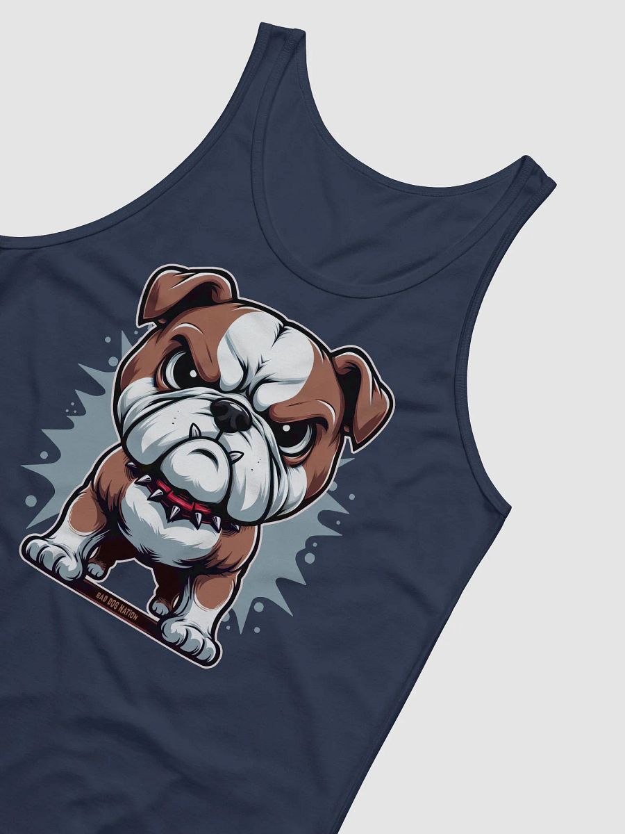 English Bulldog "Bert" Angry Pup - Premium Unisex Tank Top product image (4)