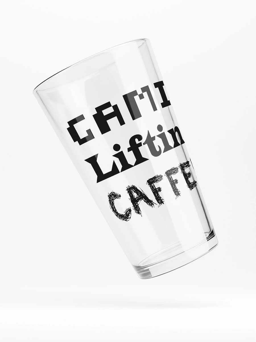 Gaming, Lifting & Caffeine Pint Glass product image (4)