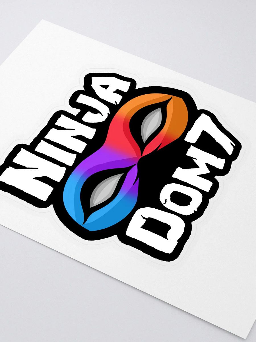 Ninja Cut Sticker product image (3)