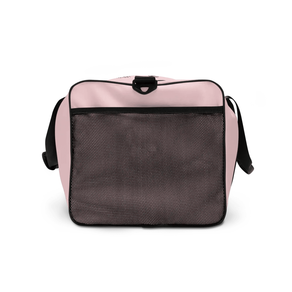 Large Dance Bag | Pale Pink with Black Logo and Quote product image (9)