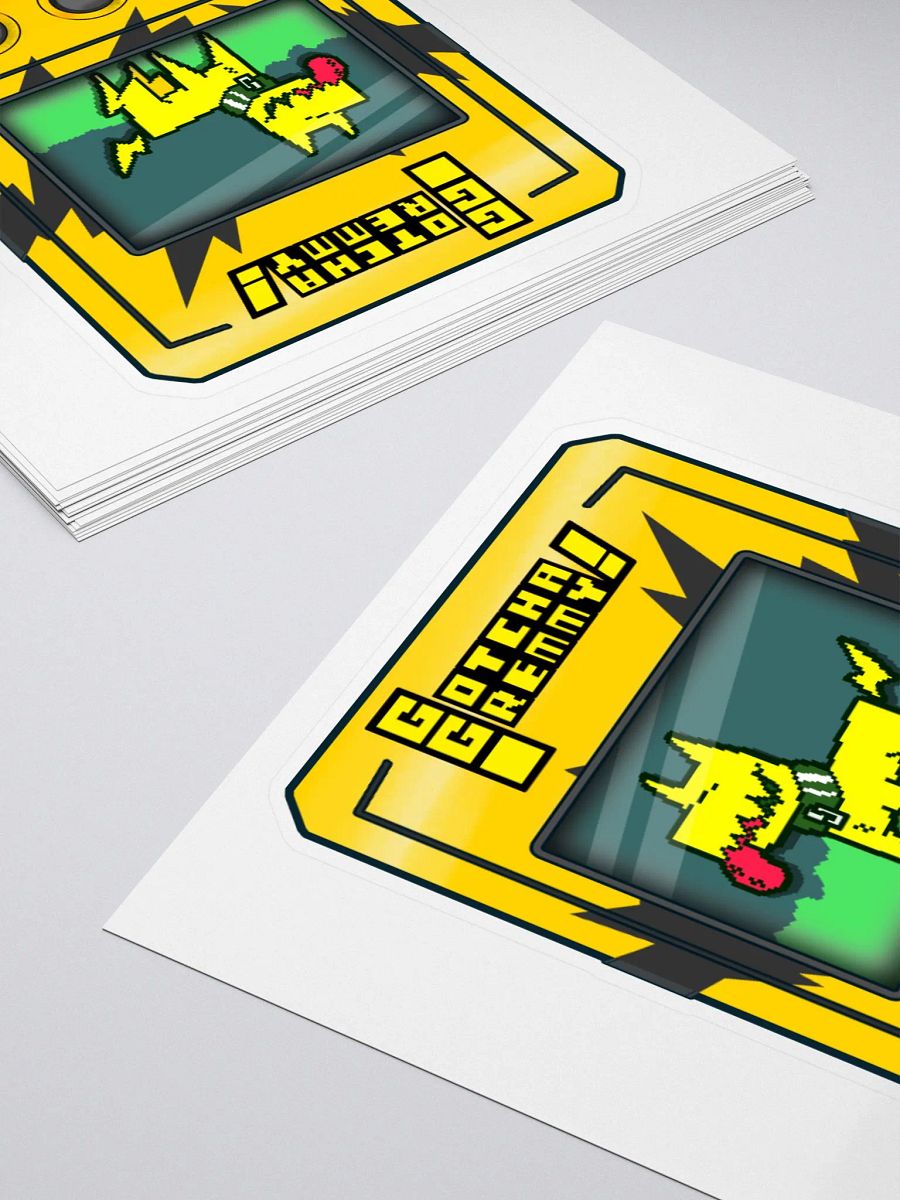 Gotcha Gremmy! [Yellow/Black] - Sticker product image (4)