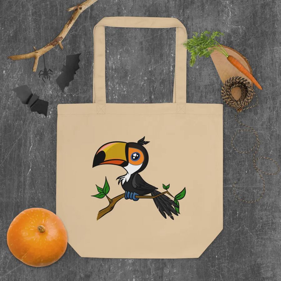 tote bag toucan product image (5)