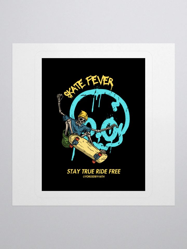 Skate Fever Kiss Cut Stickers product image (1)