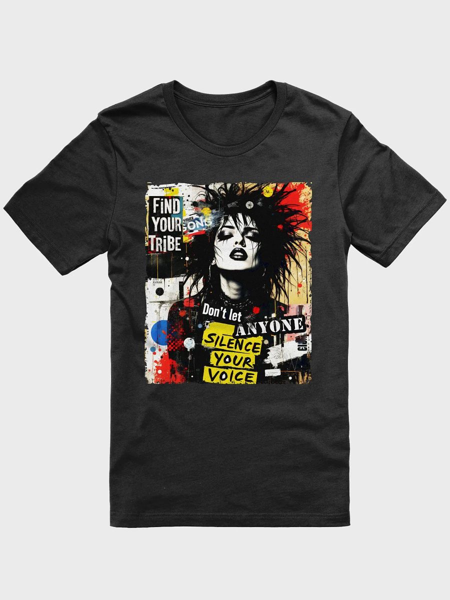 "FIND YOUR TRIBE" Empowering Bold Expression Graphic Unisex T-Shirt product image (3)