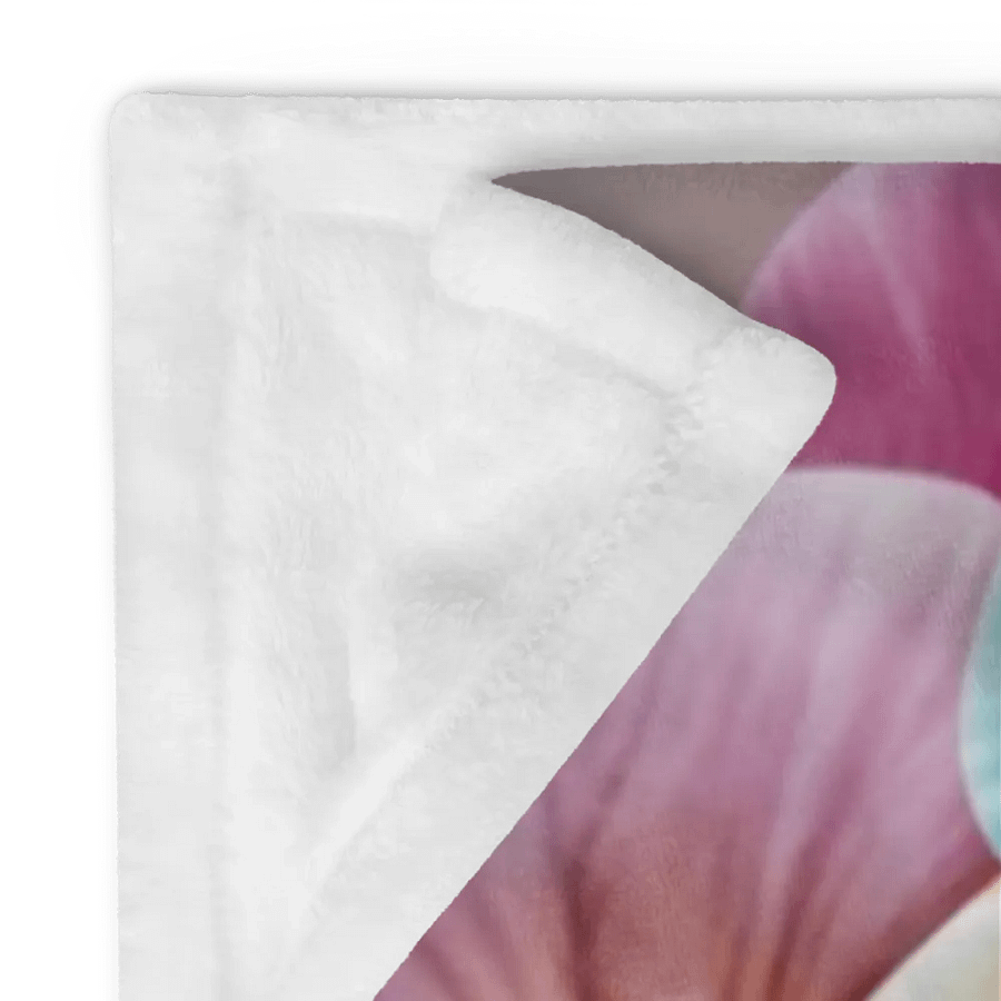 Exotic Colorful Rose Throw Blanket product image (12)