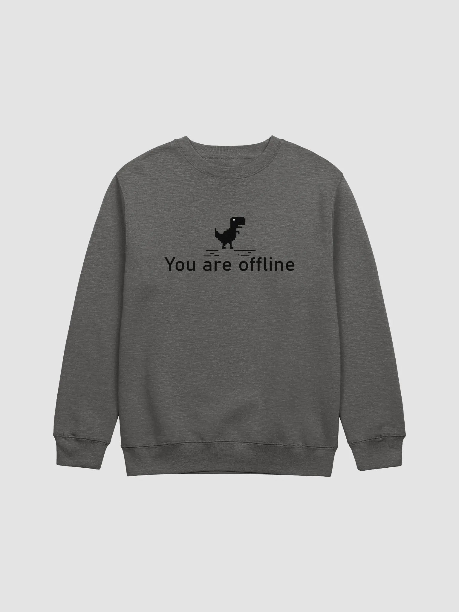 Pixel Dino Offline Crewneck product image (1)