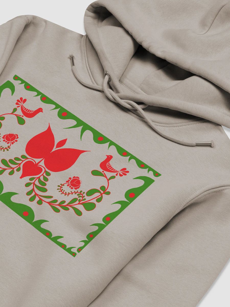 Folk Art Hungarian Naturality Unisex Eco Hoodie product image (3)