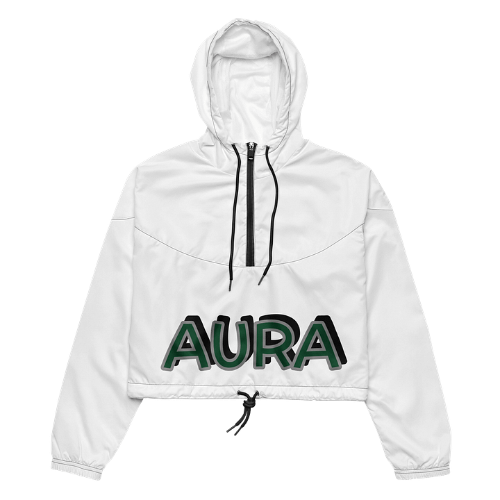 AURA Bold Green Women's Windbreaker product image (3)