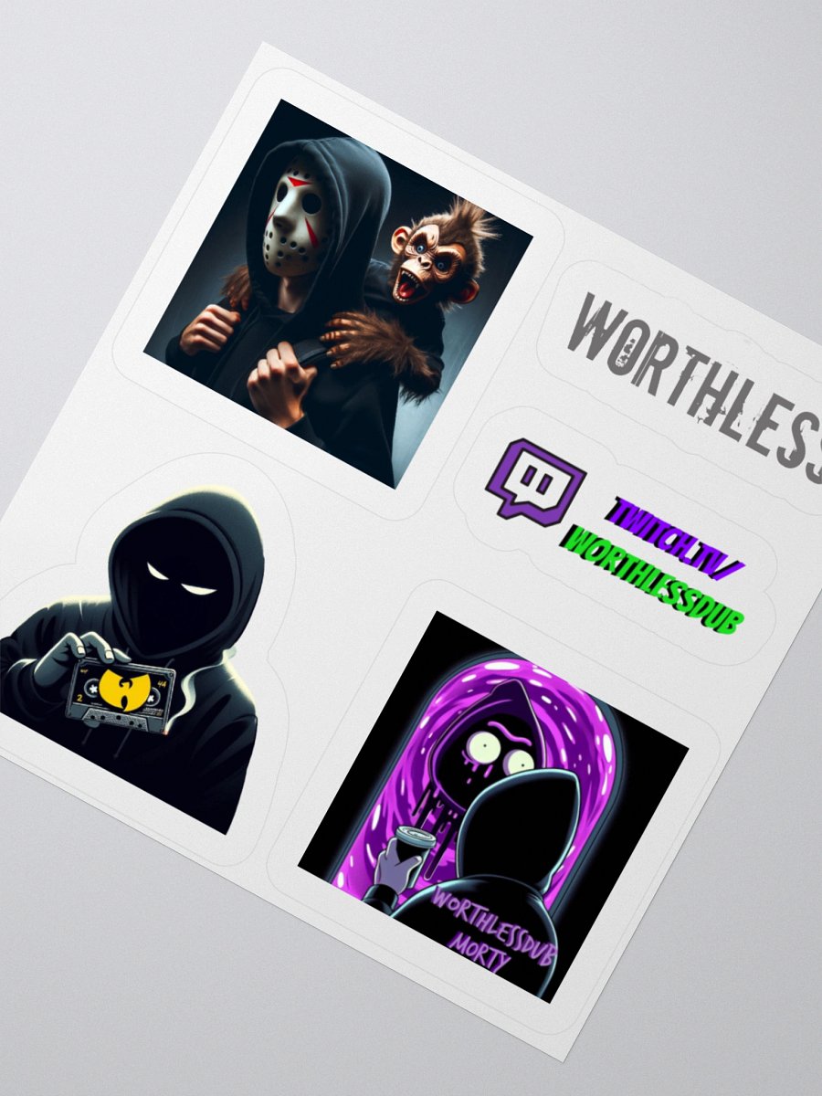 Worthless Sticker 5 Pack product image (7)