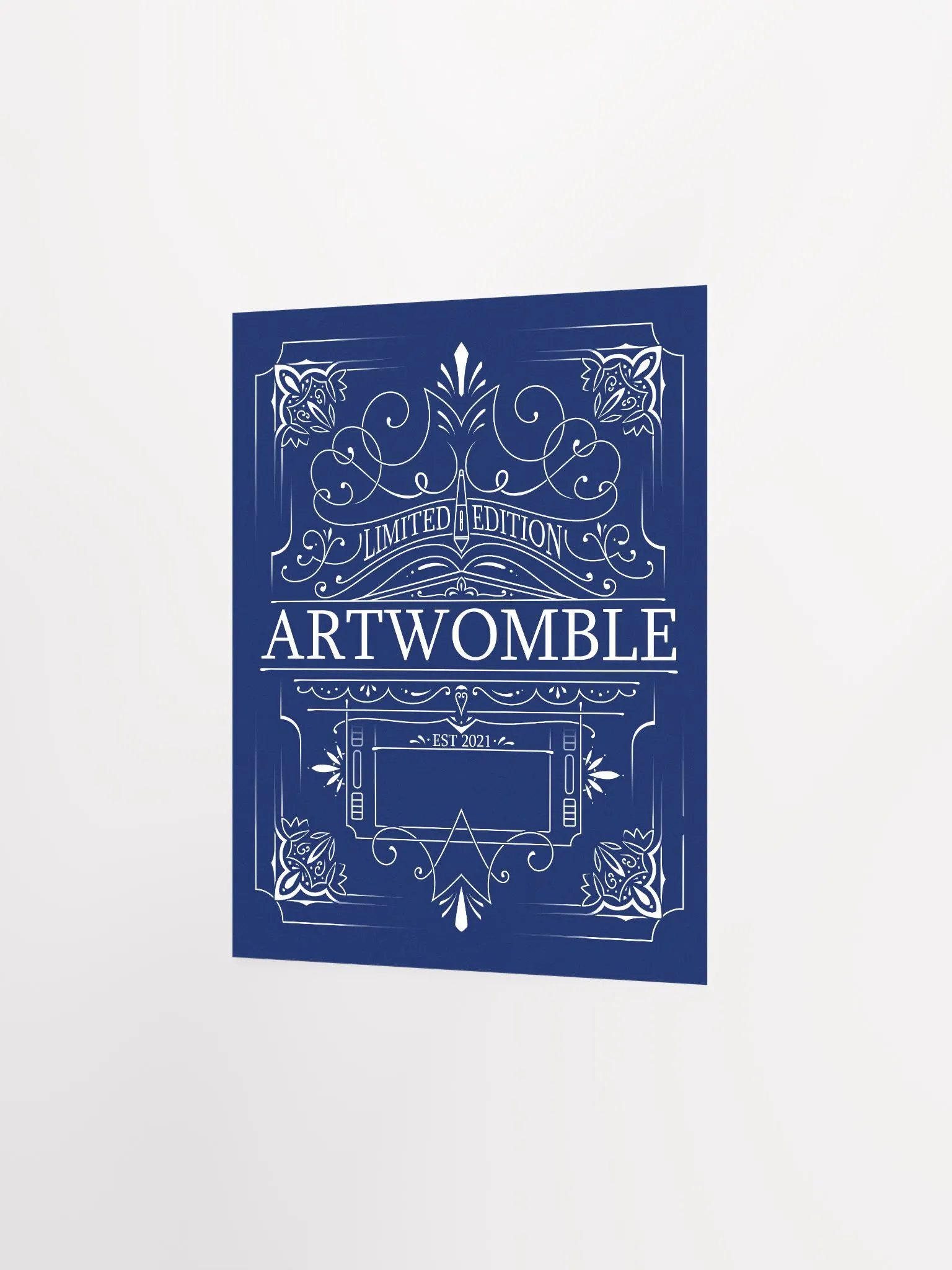 Artwomble Poster - Blue product image (4)