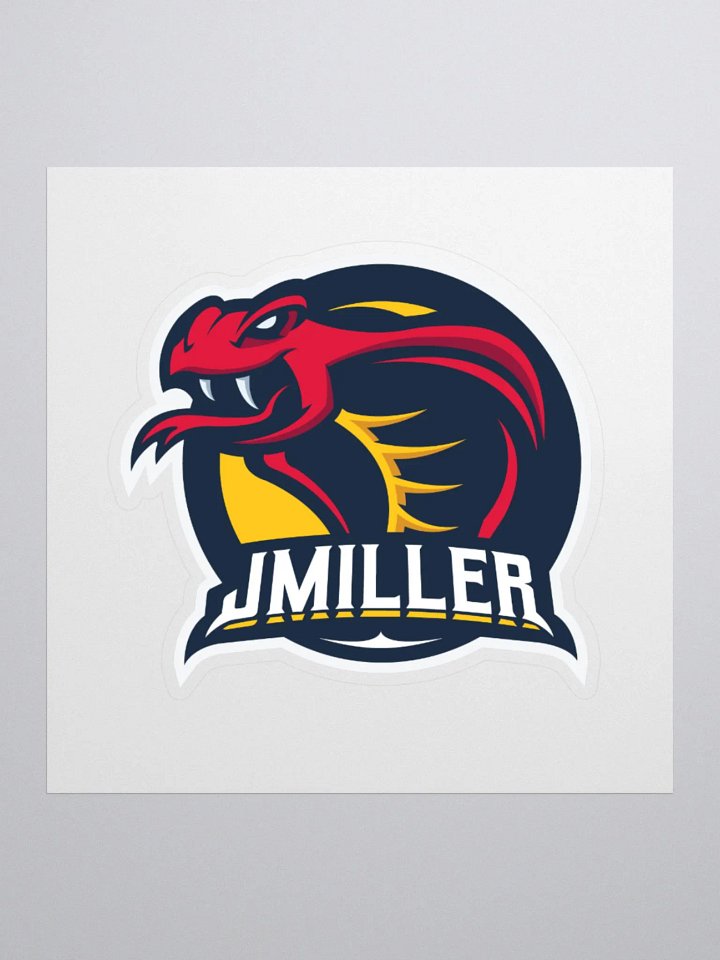Jmiller Logo Sticker product image (1)