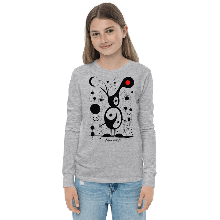 Bella+Canvas Youth Long Sleeve T-Shirt product image (1)