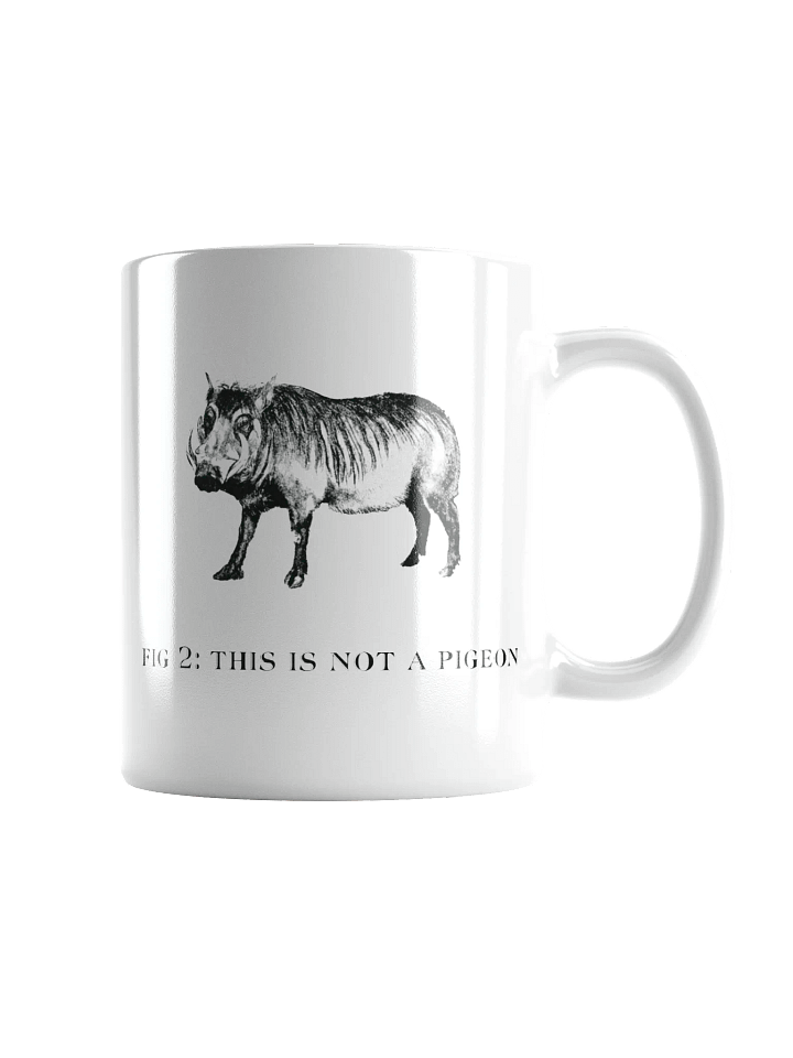 Not A Pigeon-Warthog Mug product image (2)