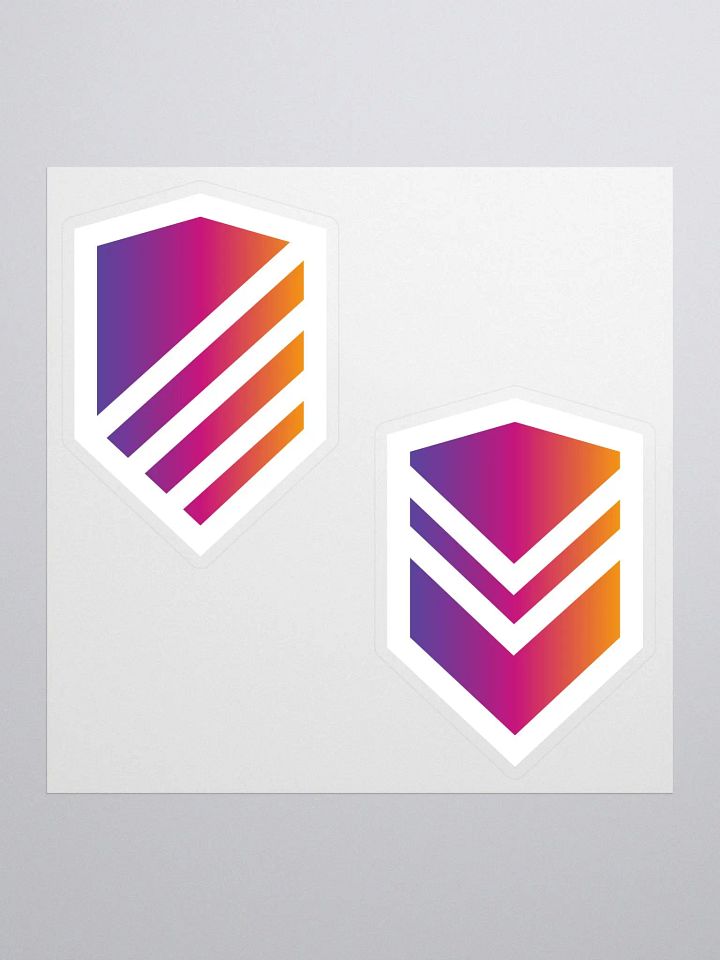 3+6 Month Subscriber Badges - Kiss Cut Sticker product image (1)