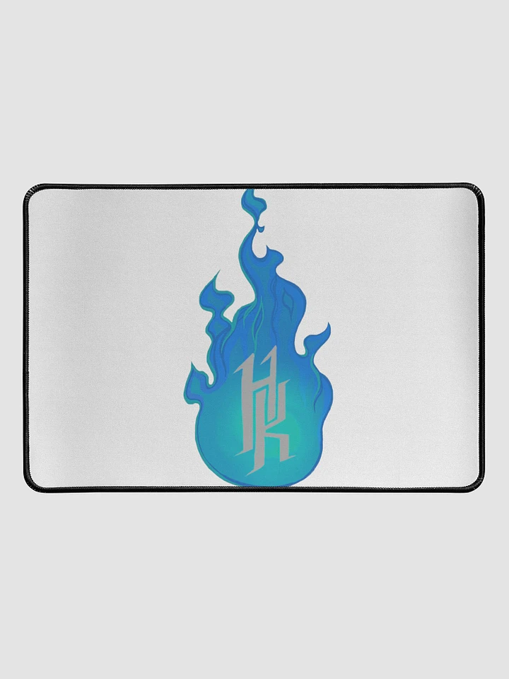 Heatley Blue flame desk mat product image (1)
