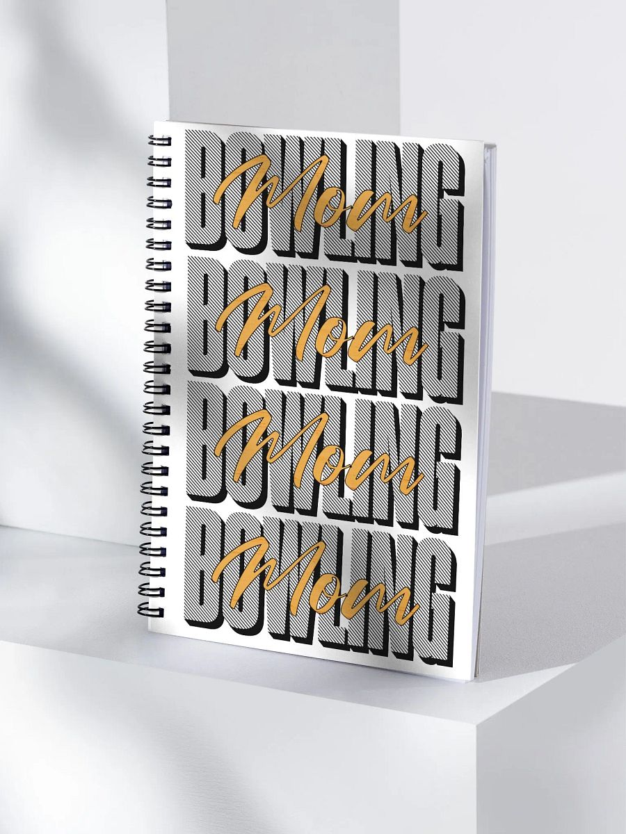 Bowling Mom Spiral Notebook product image (3)