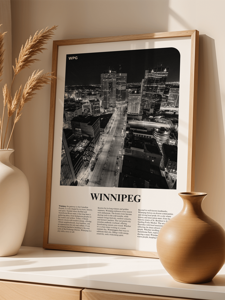 Winnipeg 02 Newspaper Poster product image (3)