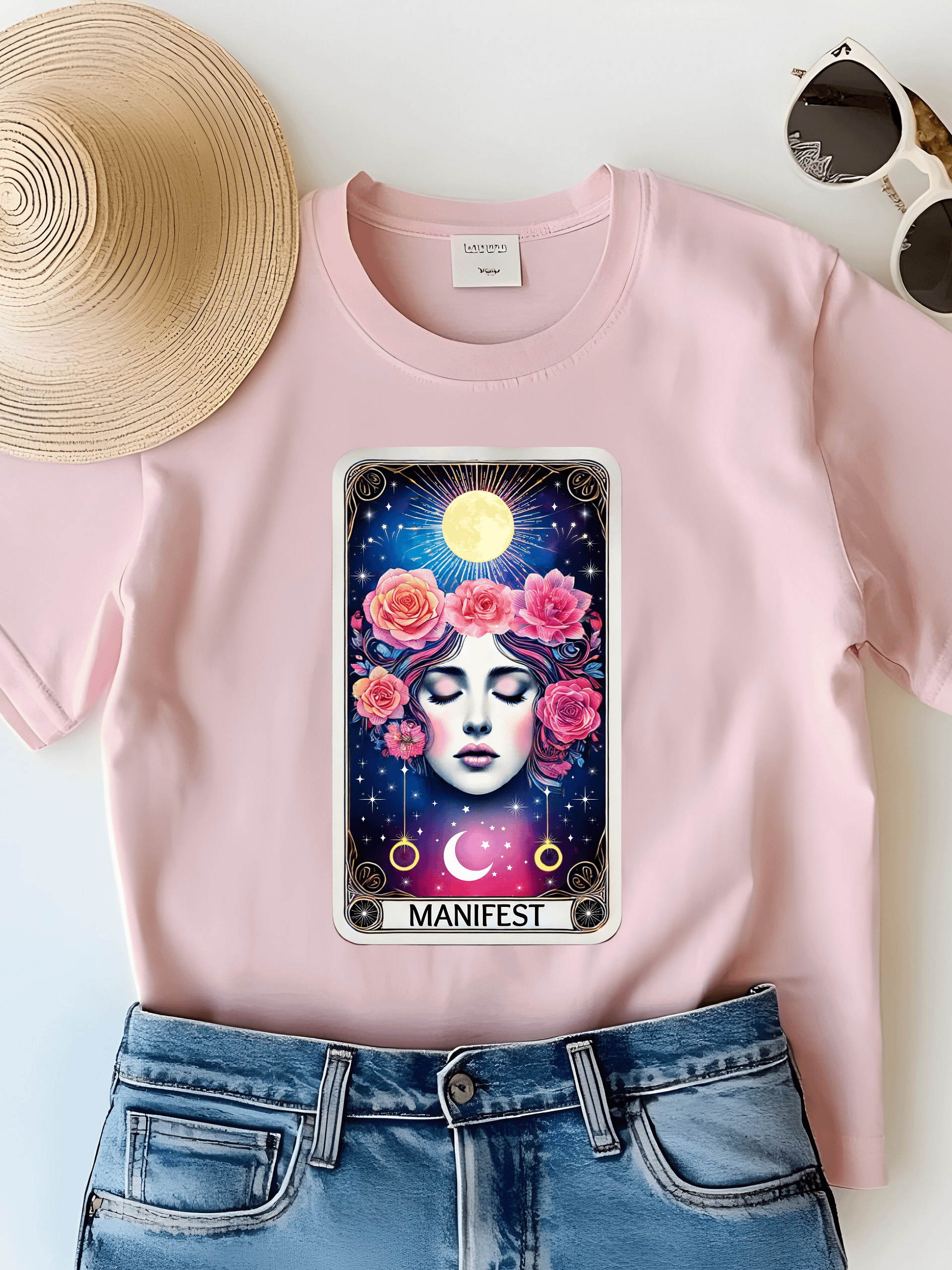 Manifest ~ Tarot Card T-shirt product image (9)