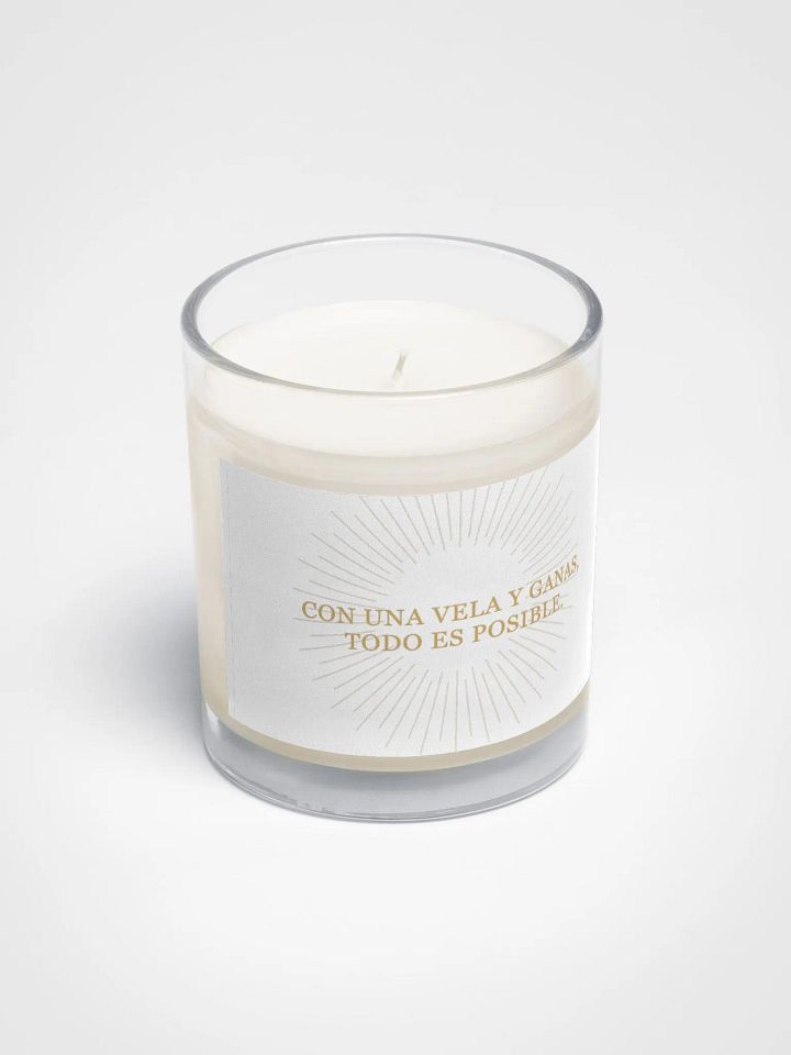 Todo es posible (everything is possible) candle product image (2)