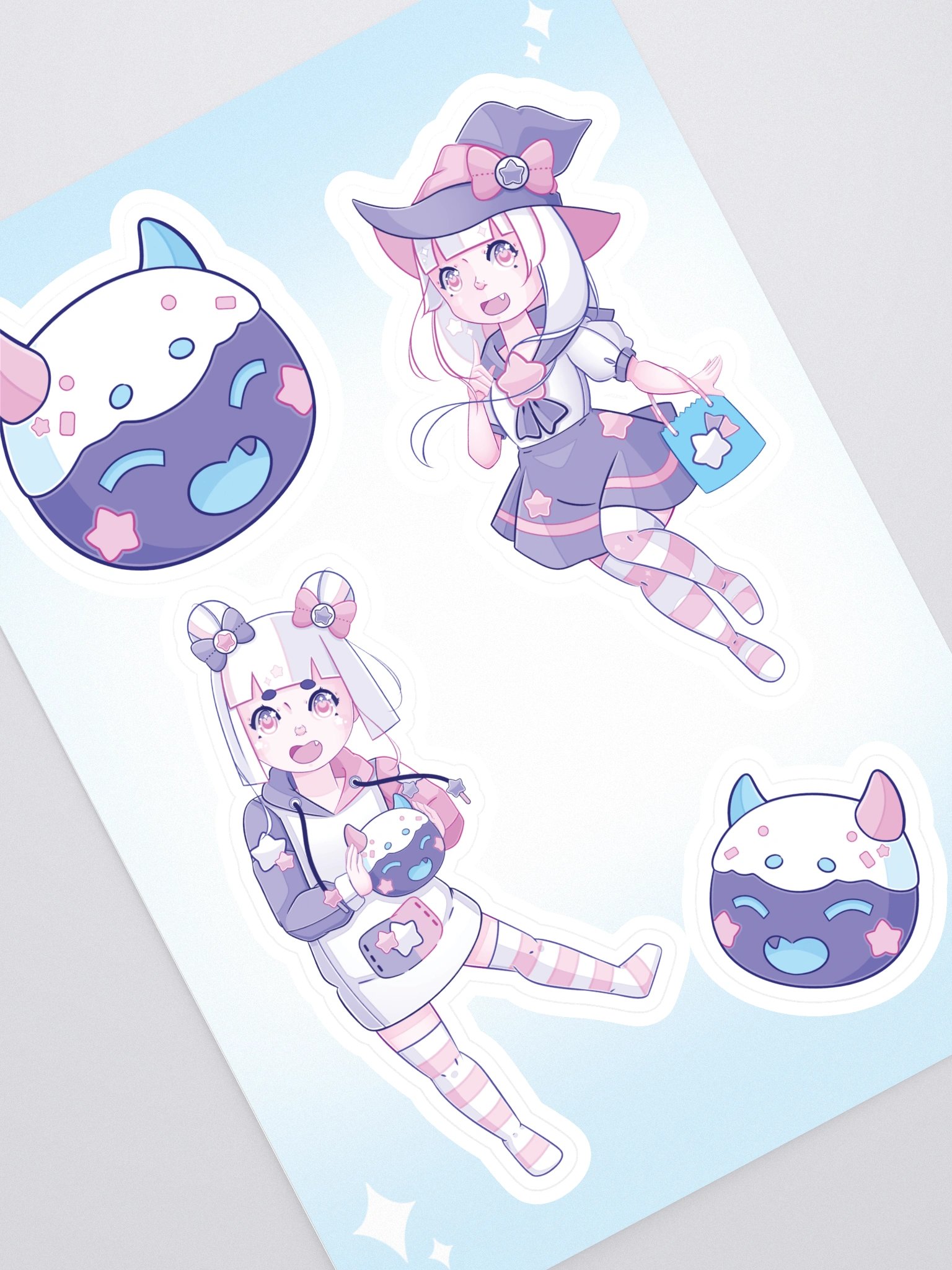 Sticker Sheet • CandiCat Chibi Trick or Treat product image (1)