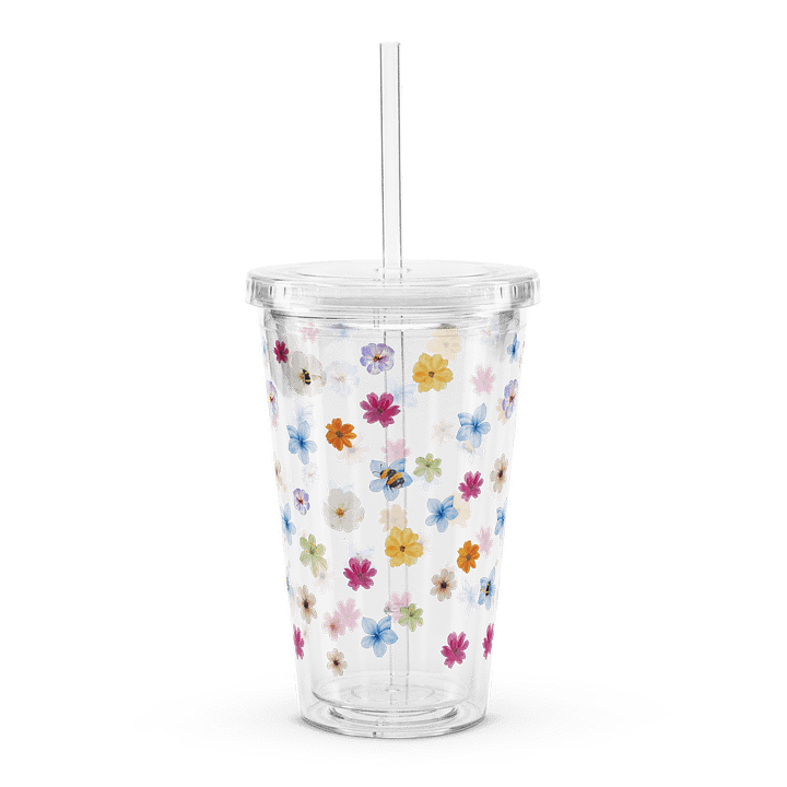 Summer Edition - Plastic Tumbler w/Straw product image (2)