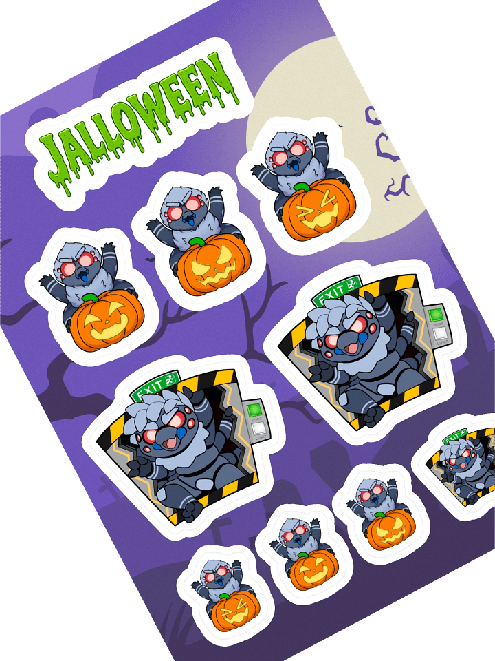 SPOOKY SPOODS - JALLOWEEN 2025 Stickers product image (1)