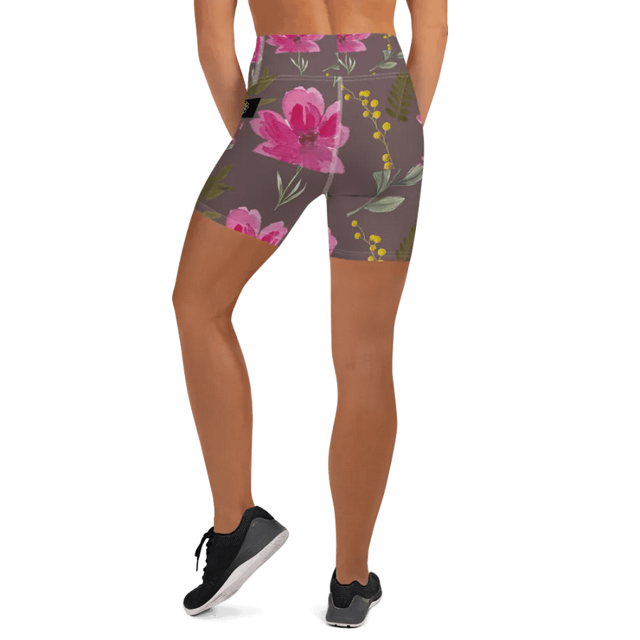 Blossom Harmony Yoga Shorts product image (3)