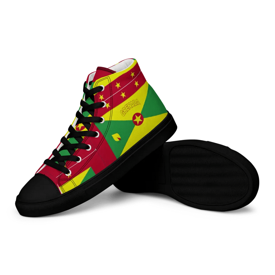 Grenada Flag Women's High Tops product image (12)