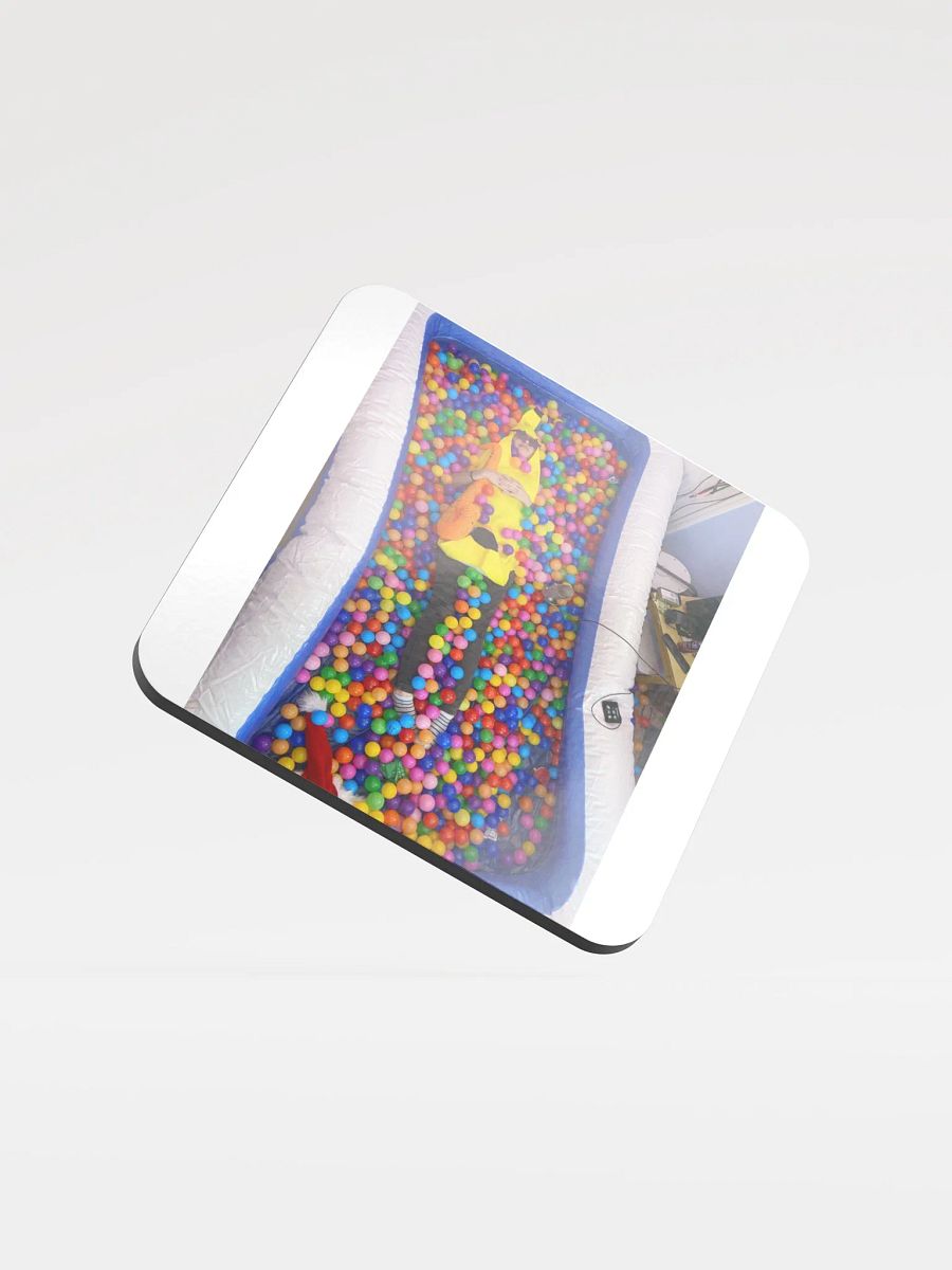 Ball Pit Cork Coaster product image (1)