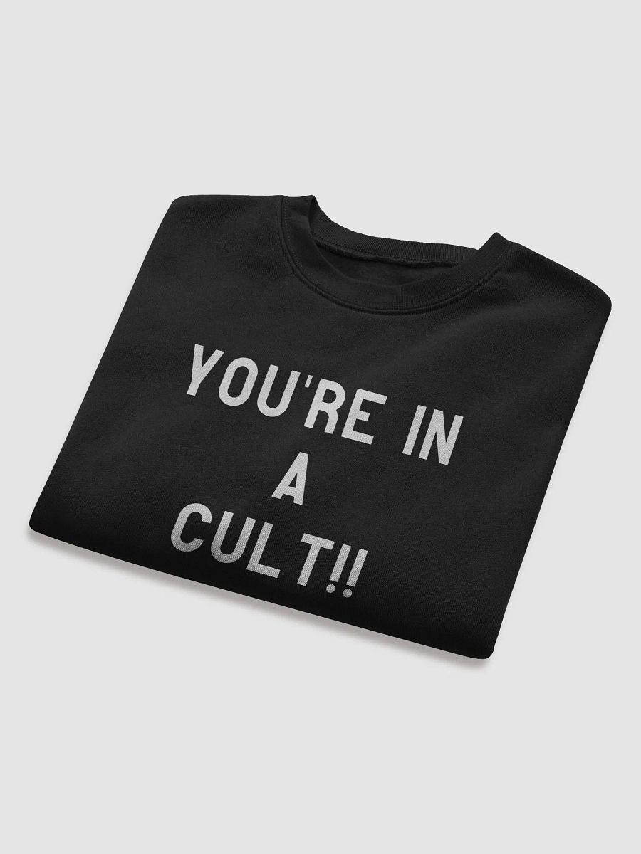 Pris- You're In A Cult -Bella+Canvas Women's Fleece Crop Sweatshirt product image (38)