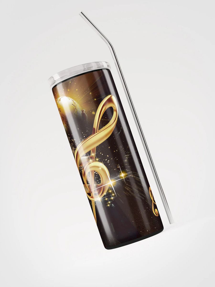 3D Golden Music Tumbler product image (4)