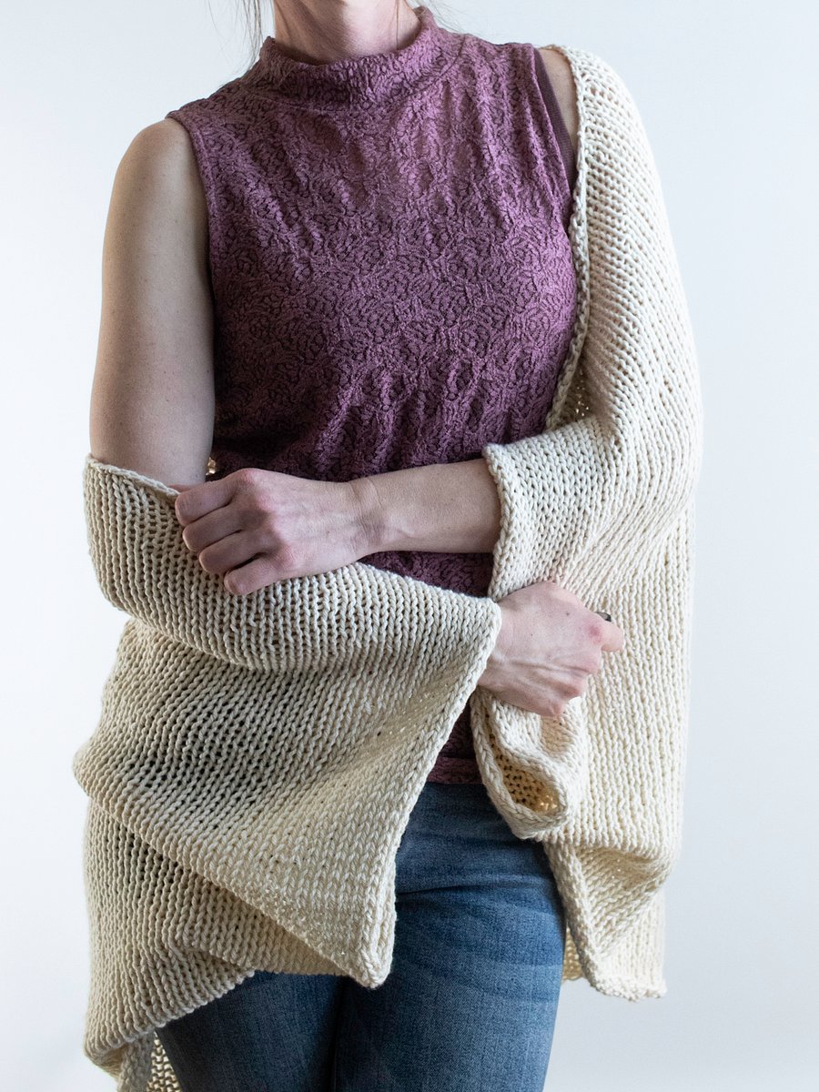 Summer Shrug Knitting Pattern - Introspection product image (3)