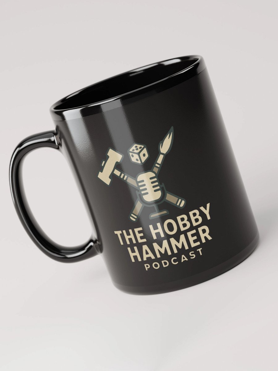 The Hobbyist's Black Glossy Mug product image (6)