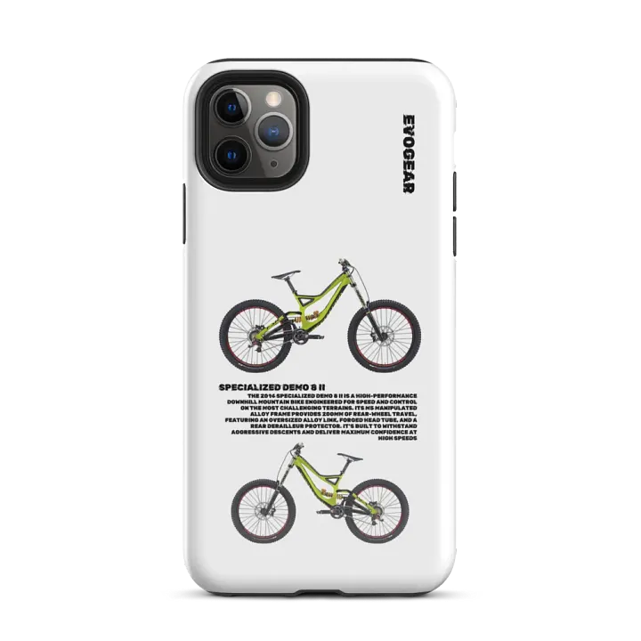 White Specialized Demo 8 II 2014 iPhone Case product image (51)