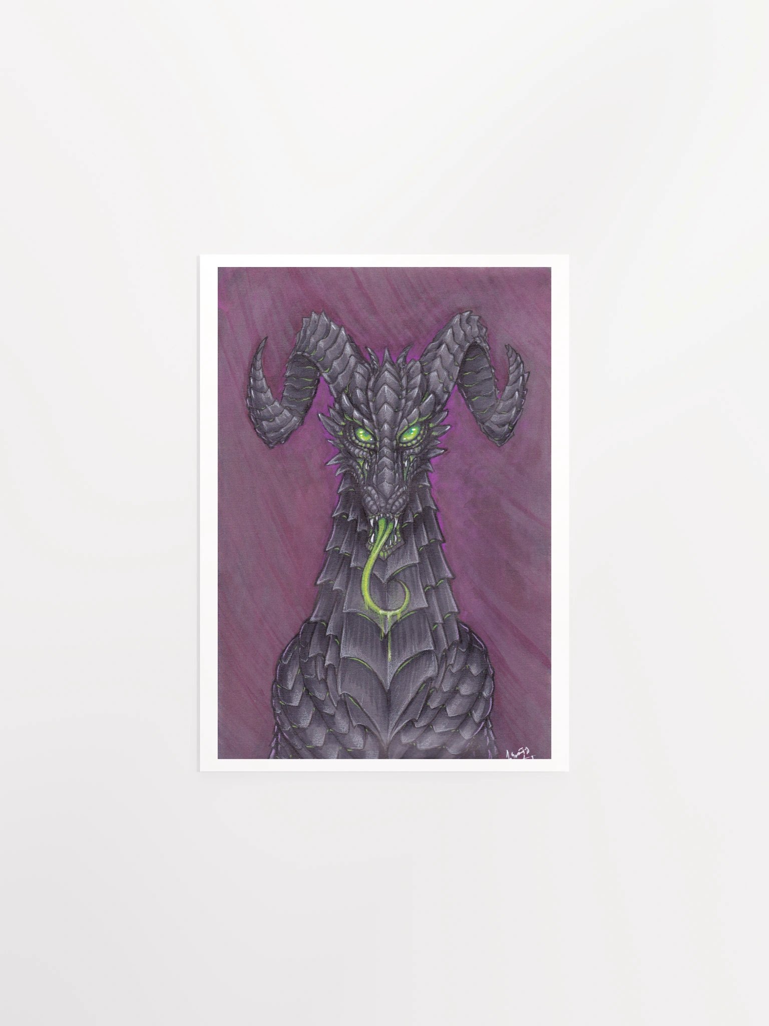 "Toxic Dragon" Print product image (1)