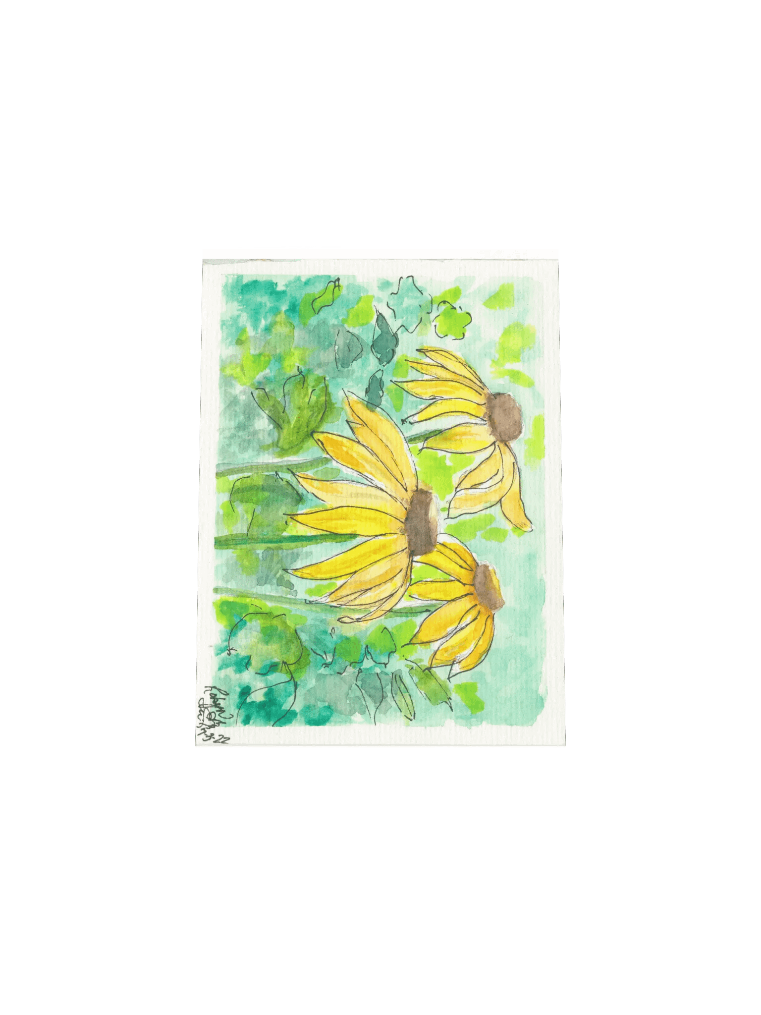 Cornflower Cluster Print product image (4)