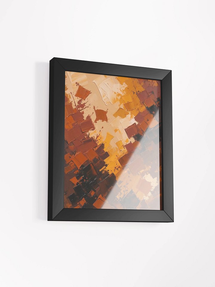 Energized Earth Tones Framed Poster product image (17)