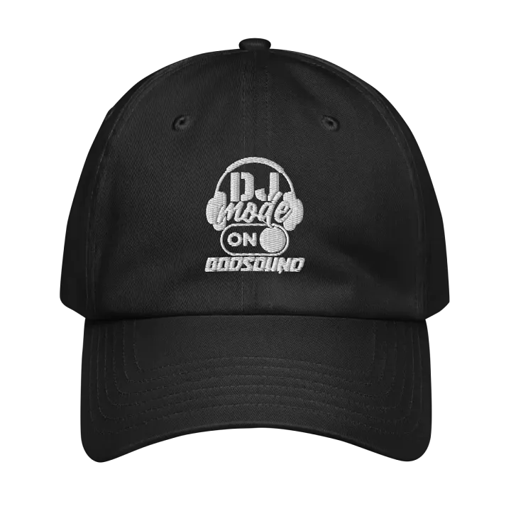 Stylish Under Armour® Dad Hat "DJ Mode On" Dad Cap in Black by DJ GodSOUND! product image (1)