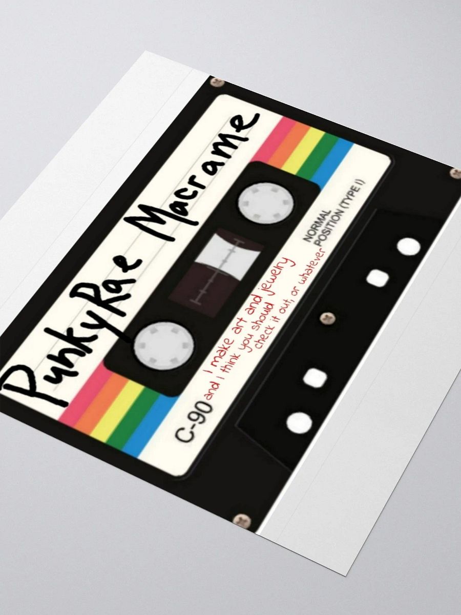 Punk Mix Tape Sticker product image (9)