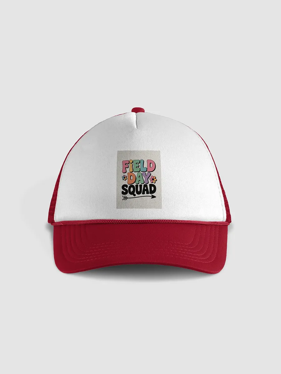 Field Day Squad Trucker Hat – Retro Fun Team Spirit Cap product image (1)
