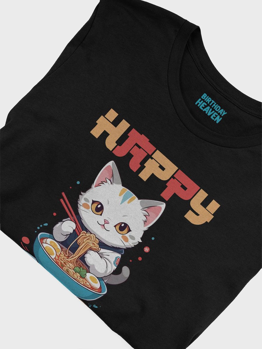 Happy Birthday (Cat With Noodles) T-Shirt product image (23)