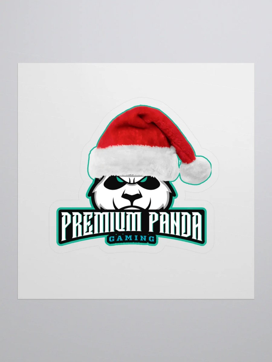 Santa Panda Kiss Cut Stickers product image (1)