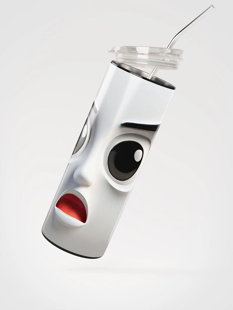 Cartoon Face Stainless Steel Tumbler product image (3)